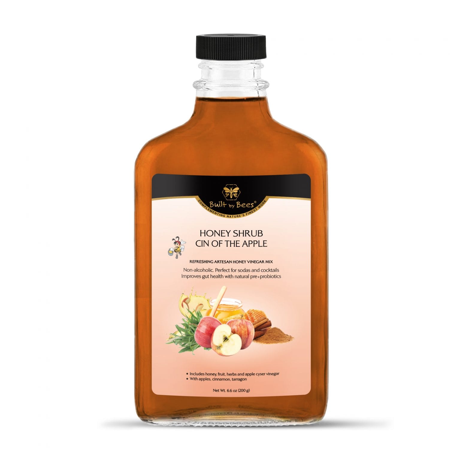 Cin of the Apple Honey Shrub